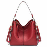 Purpdrank  Crossbody Women's Handbag  New Simple PU Wear-Resistant Lightweight Soft Mother-Child Bag Versatile Faionable Bag