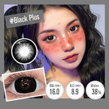 Purpdrank  (0.00~-6.00) Powered Contact Lenses With Grade Big Eyes Color Contact Lens for Eyes Beauty Cosmetic Color Lens 6 Months