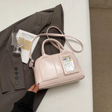 Purpdrank  Y2K Top-handle Bags For Women Pure Color Casual Street Small Shoulder Crossbody Bags 2025 Latest Luxury Designer Handbags