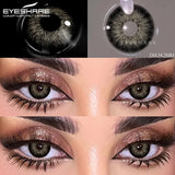 Purpdrank  Colored Contact Lenses for Eyes Natural Eye Lenses Gray Contacts Green Lenses Blue Lenses Fashion Brown Lenses 1 Pair