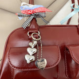 Purpdrank  Y2K Ita-bag For Girls Lace Pendant Cosplay Accessories Large Capacity Boston Shoulder Bags 2025 Designer Handbags Luxury