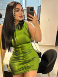 Purpdrank - Women Sexy Party Club Streetwear Birthday Bodycon Mini Dress Summer Fall Clothing Wholesale Items For Business