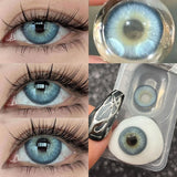 Purpdrank  Colored Contact Lenses Natural Lenses Yearly Beauty Lens Eye Contacts for Eyes Makeup, Parties Campus Travel Camping