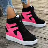 Purpdrank  autumn winter sneakers  High top Platform Sneakers women Casual Wedges shoes Womens Shoes Black Platform Vulcanize Women fashion