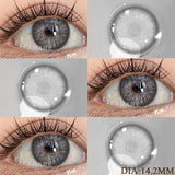 Purpdrank  Purple Color Contact Lenses For Eyes Natural Eye Brown Color Lens Cosmetic Soft Eye Lenses Beauty Pupils Colored Lenses