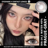 Purpdrank  1pair Color Contact Lenses for Eyes Purple Lenses Cosplay Pink Contact Lenses Yearly Red Eye Lenses Y2k Eye Lenses