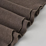 Purpdrank  Basic Floral Ribbed T-Shirt Casual O-Neck Long Sleeve Tees Women Autumn Spring Fashion Streetwear Ladies Layering Tops Y2K