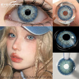 Purpdrank  2Pcs Yearly Use Color Contact Lenses for Eye Natural Pupils Gray Blue Contact Lenses Cosmetic Green High Quality Lenses