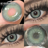 Purpdrank  1 Pair Colored Contact Lenses for Eyes Blue Eye Lenses Gray Pupil Lenses Green Eye Natural Brown Lens Beauty Makeup