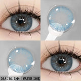 Purpdrank  1pair Gray Color Contact Lenses For Eyes Colored Lenses Blue Lenses Natural Colorful Brown Contact Lenses Yearly Use