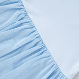 Purpdrank  Summer Sleeveless Mini Dress Women Clothing Solid Color V-neck Sexy Bodycon Pleated Dress High Waist Open Back Vestidos