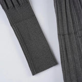 Purpdrank  Autumn Sweet U Neck Long Sleeve Lace Patchwork Slim Waist Single Breasted Knitted Pullover