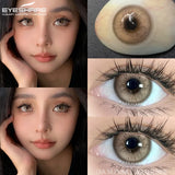 Purpdrank  1Pair Korean High Quality Lenses Color Contact Lenses for Eyes Purple Lenses Blue Eye Lens Soft Cosmetic Brown Contacts