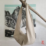 Purpdrank  New Chinese Style Retro Large Capacity for Travel and Commuting Single Shoulder Crossbody Bag