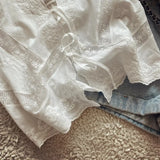 Purpdrank  Boho Inspired white cotton shirt women sleeveless tied closure summer beach top new sexy women blouse shirt