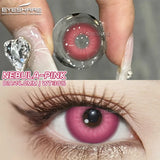 Purpdrank  1pair Color Contact Lenses for Eyes Purple Lenses Cosplay Pink Contact Lenses Yearly Red Eye Lenses Y2k Eye Lenses