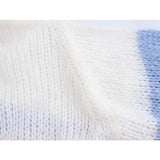 Purpdrank  Chic Knitted Cardigan Autumn Winter Women Coat Trend Stripes Fluffy Sweater Designs Long Sleeve Tops Casual Loose Jumpers New