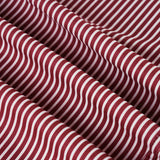 Purpdrank  Autumn Sweet Lace Patchwork V Neck Long Sleeve Slim Striped T-Shirts