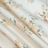 Purpdrank   Princess Style Lace Bed Skirt Four Piece Set Small Floral Print Soft Bedding Set Cotton Fabric Skin Friendly Nude Sleeping Sheet