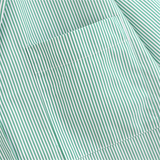 Purpdrank  autumn new women's clothing fashion temperament slim fit commuting versatile striped printed shirt top shorts set