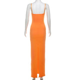 Purpdrank  Lace Trim Sexy Backless Party Club Birthday Maxi Y2K Dress for Women Summer 2025 Sleeveless Bodycon Split Long Dresses Outfits
