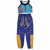 Purpdrank  Girls Zoey Mira Rumi Costume , Anime Halloween Party Carnival Costumes Gril Singer Performance Outfits