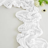 Purpdrank   2 Pcs Solid Color Wedding Table Runner American Party Banquet Decoration Long Tablecloth Super Soft Easy-Care Home Textile