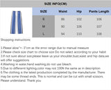 Purpdrank  Women Striped Trousers Summer Lace Up Casual Straight Leg Pants Mid waist Loose Women Pant