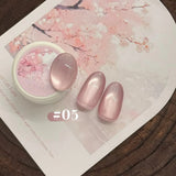 Purpdrank  TC Pure Lust Golden Light Heroine Cat Eye Gel Nail Polish New Whitening Ice Transparent Super Flash Nail Art Nail Supplies