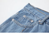 Purpdrank  Autumn Vintage Denim Women's Wide Leg Pants 2025 New High Waist Casual Loose Jeans Straight Full Length Trousers Female