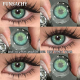 Purpdrank  2pcs Black Series Color Contact Lenses Natural Gray Eye Lens Beautiful Pupils Yearly Fashion Brown Softlens Cosmetics