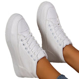 Purpdrank  Flats Women Ankle Sneakers Running Designer Sport Shoes Lace Up Autumn Casual Shoes Trend Leather Walking Zapatillas Mujer