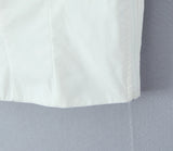 Purpdrank  White Cotton Spliced Embroidery Lace Wood ears V neck Camisole Camis Women Summer Tank Tops Side Zipper Girl Slim Crop Top