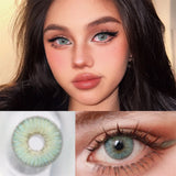 Purpdrank  Ningm Colored Contact Lenses for Eyes 1pair Cosplay Prescription for myopia0-800degrees Contact Lenses Yearly Halloween Myopia