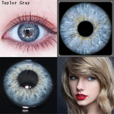 Purpdrank  1 Pair Myopia Lenses Color Contact Lenses for Eyes Lenses With Diopters Prescription Blue Eye Lenses Green Lenses