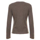 Purpdrank  Basic Floral Ribbed T-Shirt Casual O-Neck Long Sleeve Tees Women Autumn Spring Fashion Streetwear Ladies Layering Tops Y2K