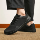 Purpdrank  Breathable Lace-up Solid Men's Shoes Soft Lightweight Male Casual Shoes Non-Slip Outdoor Mens Sneakers Sports Treking Footwear