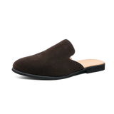 Purpdrank  Summer New Men's Flat Shoes Men's Casual Shoes Versatile Half Slippers Beach Shoes Soft Sole Comfortable Classic Men's Loafers
