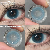 Purpdrank  1 Pair Colorful Contact Lenses for Eyes Fashion Gray Eye Contacts Blue Eye Lenses Green Lenses Yearly Brown Eye Lenses