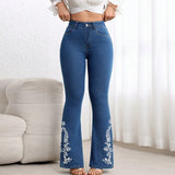 Purpdrank  Women High Waist Wide Leg Pants Hole Straight Pants Long Jeans Casual Trendy Trousers 2026 Spring Autumn New Denim Trousers