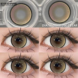 Purpdrank  1 Pair Colored Contact Lenses Pink Contact Lenses Purple Fashion Makeup Contact Lenses Eye Cosplay Lenses Yearly Use