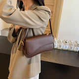 Purpdrank  Irregular Shapes Crossbody Bags For Women Red Lychee Pattern Flap Shoulder Bag Casual Street Simple Fashion Satchels 2025