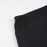 Purpdrank  Solid Hollow Out Bodycon Skirts Dark Sexy Slim Low-Waisted Super Mini Skirts Women Summer Fashion Streetwear Ladies