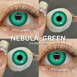 Purpdrank  Anime Colored Contact Lenses 2Pcs Cosplay Red Lenses Blue Eyes Lenses Halloween Purple Eye Makeup Contact Green Lens