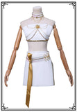 Purpdrank  Rumi Zoey Mira Cosplay Costume Wig Women Girls White Leather Suit Halloween Carnival Party Comic-con Role Playing Outfit