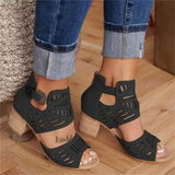 Purpdrank  Women Wedge Mid Heel Summer Slip-on Buckle Ladies Shoes Artificial Open Toe Casual Wedding Pumps Sandalias Tailor-made Suits
