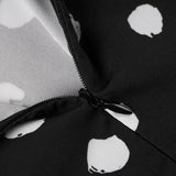 Purpdrank  Holiday Polka Dot A-Line Dress Slim-Fitting Slash Neck Sleeveless Maxi Dresses For Women Summer Elegant Fashion Streetwear