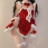 Purpdrank  Christmas New Year Elegant 6 Piece Set Women Winter Slim Y2k Bow Designer Party Mini Dresses Sets Female Korean Fashion New