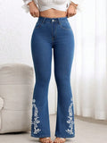 Purpdrank  Women High Waist Wide Leg Pants Hole Straight Pants Long Jeans Casual Trendy Trousers 2026 Spring Autumn New Denim Trousers