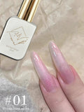 Purpdrank  12ML 4-Color Pink Blue White Green Explosive Gel Nail Polish Diamond Gel Polish Summer Nails Blue Nails Nail Supplies
